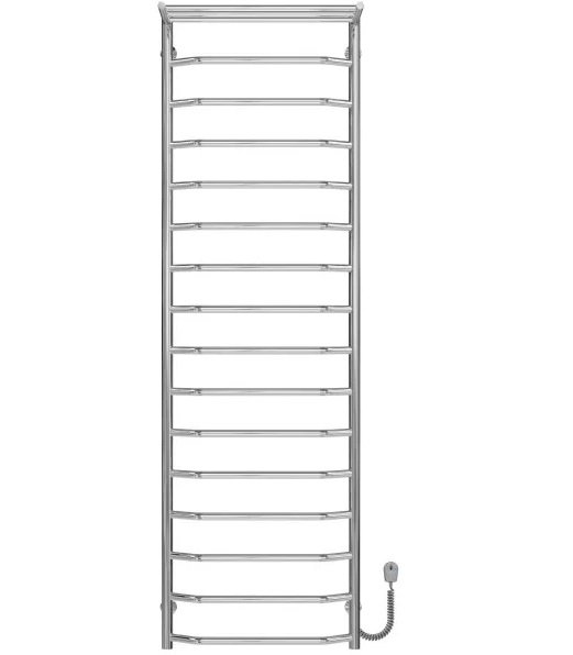 Електрична сушарка для рушників Deffi Трапеція з полицею П16 500х1700 праве підключення хром C.TP.170.50.16.E.C.R.5