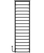 Электрический полотенцесушитель Deffi Трапеция с полкой П17 500х1800 левое подключение черный C.TP.180.50.17.E.B.L.5