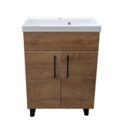 Тумба под раковину Vivia Велла Д2 50х33 см комбинируется с раковиной Idea 50 МДФ/ДСП дерево А0053750