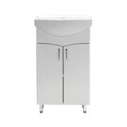 Тумба под раковину Vivia Алекса Д2 50х31 см комбинируется с раковинами Изео/Церсания 50 МДФ/ДСП белый А0025010