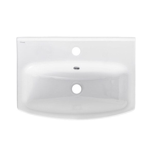 Раковина для ванной Cersanit Церсания 55х39 см керамика белый А0010888