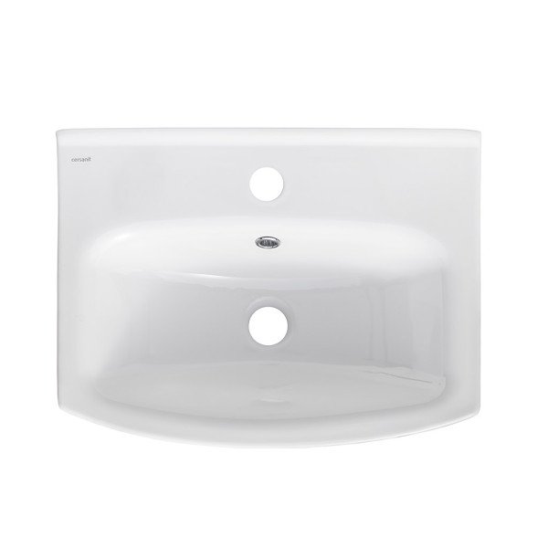 Раковина для ванної Cersanit Церсанія 50х38 см кераміка білий А0020148