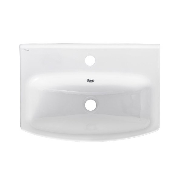 Раковина для ванної Cersanit Церсанія 55х39 см кераміка білий А0010888