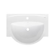 Раковина для ванної Colombo Акцент 65х48 см кераміка білий А0010852