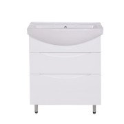 Тумба под раковину Vivia Аляска Ш2 70х36 см комбинируется с раковиной Runa 70 МДФ/ДСП белый А0053203