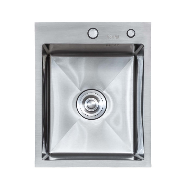 Мийка для кухні Insana Leif 4050 40х50 з переливом нержавіюча сталь А0056964