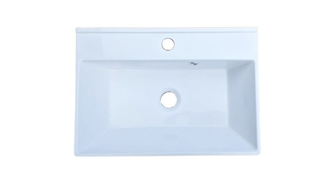 Раковина для ванної Vivia Idea 50 50х35 см штучний камінь білий А0053265