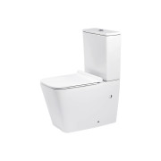 Унитаз компакт Insana Veron 38х63 с бачком и сиденьем с крышкой керамика белый А0054434