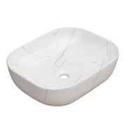 Раковина для ванной Insana Oswald 50х40 см керамика белый/серый А0056825