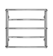 Полотенцесушитель водяной Deffi Аквамикс П5 400х500 боковое правое подключение хром C.AM.50.40.5.C.C