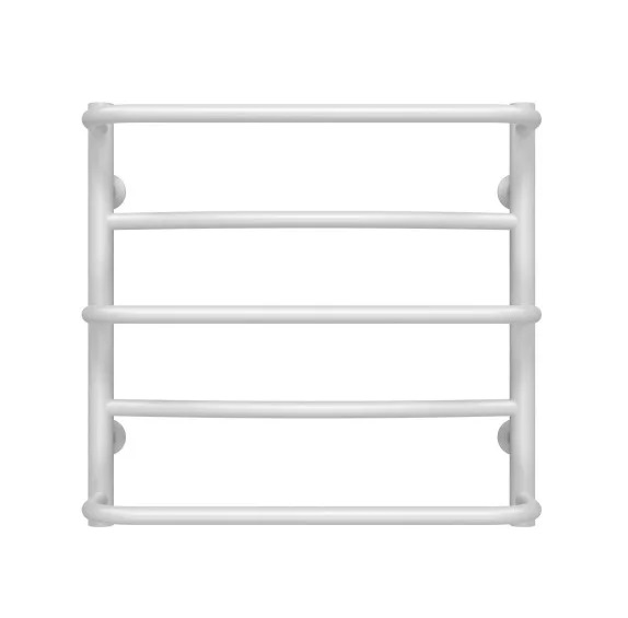 Сушка для рушників водяна Deffi Аквамікс П5 400х500 бічне праве підключення білий C.AM.50.40.5.W.C