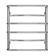 Сушка для рушників водяна Deffi Аквамікс П6 500х600 бічне ліве підключення хром C.AM.60.50.6.C.B