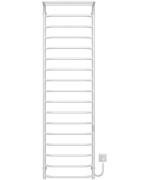 Електрична сушарка для рушників Deffi Трапеція з полицею П17 500х1800 праве підключення WD03 білий C.TP.180.50.17.E.W.R.3