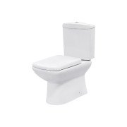 Унитаз компакт Insana Nensi 39х71 см с бачком и сиденьем с крышкой керамика белый А0054431