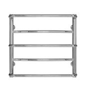 Полотенцесушитель водяной Deffi Аквамикс П5 400х500 боковое правое подключение хром C.AM.50.40.5.C.C