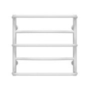 Полотенцесушитель водяной Deffi Аквамикс П5 400х500 боковое правое подключение белый C.AM.50.40.5.W.C