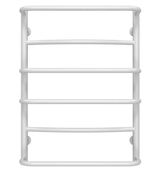 Сушка для рушників водяна Deffi Аквамікс П6 400х700 нижнє підключення білий C.AM.70.40.6.W.A