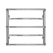 Полотенцесушитель водяной Deffi Аквамикс П5 500х500 боковое правое подключение хром C.AM.50.50.5.C.C