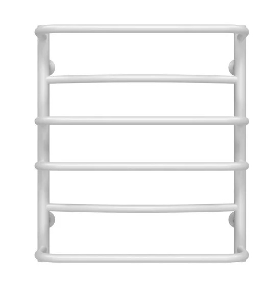 Полотенцесушитель водяной Deffi Аквамикс П6 500х600 нижнее подключение белый C.AM.60.50.6.W.A