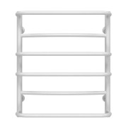 Полотенцесушитель водяной Deffi Аквамикс П6 500х600 боковое правое подключение белый C.AM.60.50.6.W.C