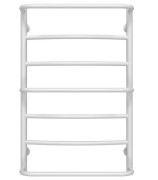 Полотенцесушитель водяной Deffi Аквамикс П7 500х800 боковое правое подключение белый C.AM.80.50.7.W.C