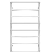 Полотенцесушитель водяной Deffi Аквамикс П8 500х900 боковое левое подключение белый C.AM.90.50.8.W.B