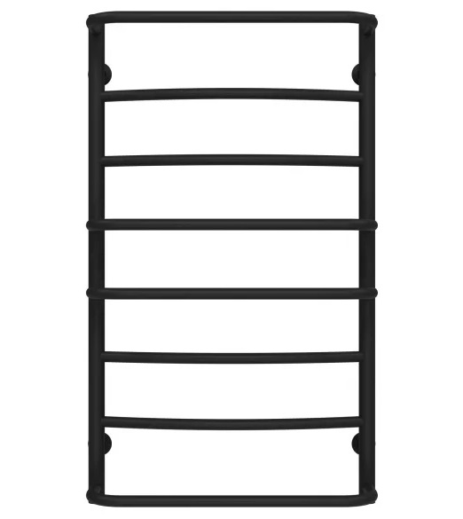 Полотенцесушитель водяной Deffi Аквамикс П8 500х900 боковое правое подключение черный C.AM.90.50.8.B.C