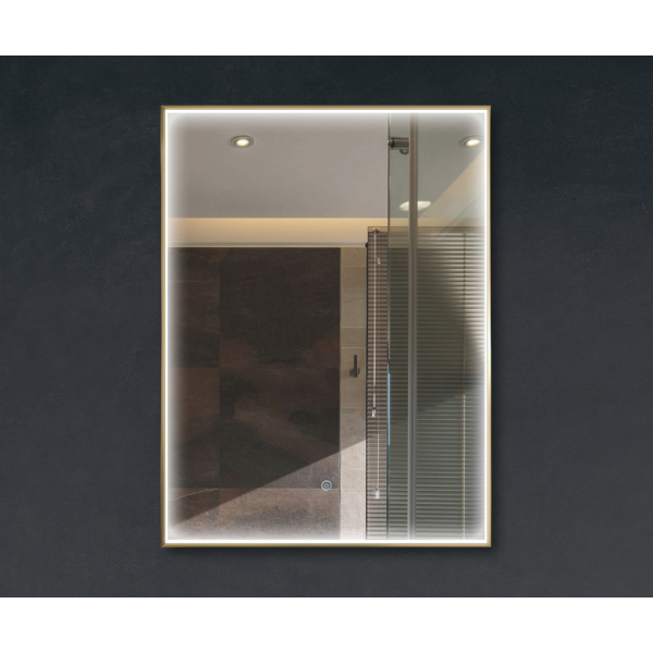 Дзеркало у ванній кімнаті Vivia LED 322 70х90 см з підсвічуванням А0054894
