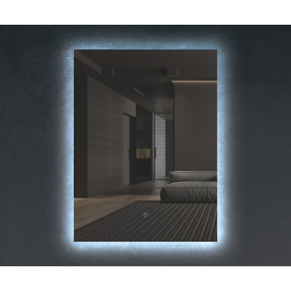 Дзеркало у ванній кімнаті Vivia LED 345 60х80 см з підсвічуванням А0054906