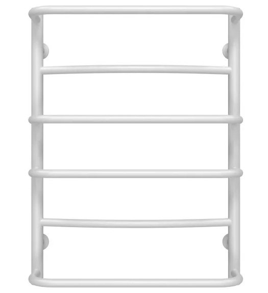 Сушка для рушників водяна Deffi Аквамікс П6 500х700 бічне ліве підключення білий C.AM.70.50.6.W.B