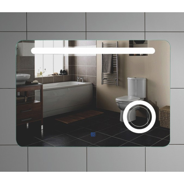 Зеркало в ванную комнату Vivia LED 143+ 80х60 см с подсветкой А0047422