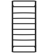 Полотенцесушитель водяной Deffi Аквамикс П10 500х1100 нижнее подключение черный C.AM.110.50.10.B.A