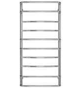 Сушка для рушників водяна Deffi Аквамікс П10 500х1100 бокове ліве підключення хром C.AM.110.50.10.C.B