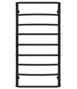 Полотенцесушитель водяной Deffi Аквамикс П9 500х1000 нижнее подключение черный C.AM.100.50.9.B.A