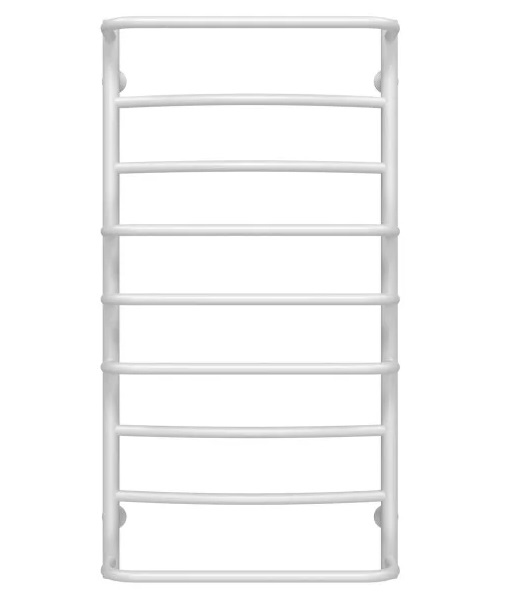 Сушка для рушників водяна Deffi Аквамікс П9 500х1000 бічне ліве підключення білий C.AM.100.50.9.W.B