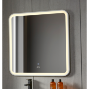 Зеркало в ванную комнату Vivia LED 282 W 60х60 см с подсветкой белый А0053337