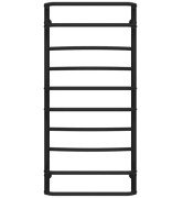 Полотенцесушитель водяной Deffi Аквамикс П10 500х1100 боковое левое подключение черный C.AM.110.50.10.B.B