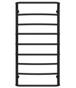 Сушка для рушників водяна Deffi Аквамікс П9 500х1000 нижнє підключення чорний C.AM.100.50.9.B.A