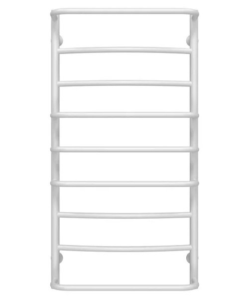 Сушка для рушників водяна Deffi Аквамікс П9 500х1000 бічне праве підключення білий C.AM.100.50.9.W.C