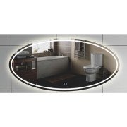 Дзеркало у ванній кімнаті Vivia LED 165+ 90х70 см з підсвіткою з функцією антизапітніння А0047424