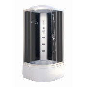 Гидромассажный бокс Vivia 95 R RC 90х90 профиль сатин/тонированное стекло А0027251