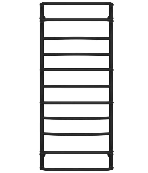 Полотенцесушитель водяной Deffi Аквамикс П11 500х1200 нижнее подключение черный C.AM.120.50.11.B.A