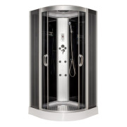 Гідромасажний бокс Vivia 163 RC 100х100 профіль сатин/тоноване скло А0055512