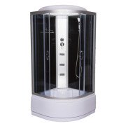 Гидромассажный бокс Vivia 95 RC 90х90 профиль сатин/тонированное стекло А0027250