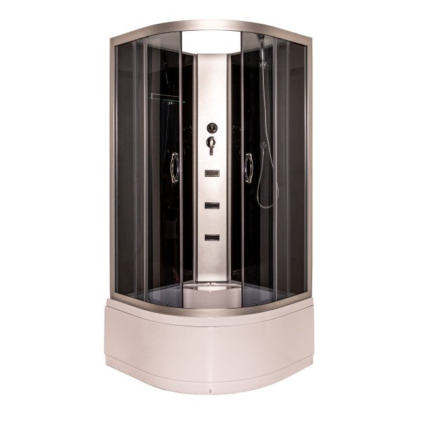 Гидромассажный бокс Vivia Eco 9934 RC 90х90 профиль сатин/тонированное стекло А0047459