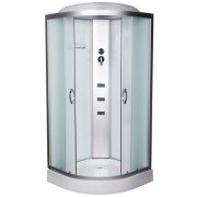 Гидромассажный бокс Vivia 61 RC W 90х90 профиль сатин/матовое стекло А0035276