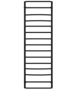 Полотенцесушитель водяной Deffi Аквамикс П15 500х1600 боковое правое подключение черный C.AM.160.50.15.B.C