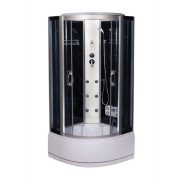 Гидромассажный бокс Vivia 266 RC 100х100 профиль сатин/тонированное стекло А0049544