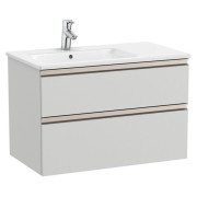 Тумба с раковиной Roca GAP Unik 80,5x46 см ДСП серый A851479447