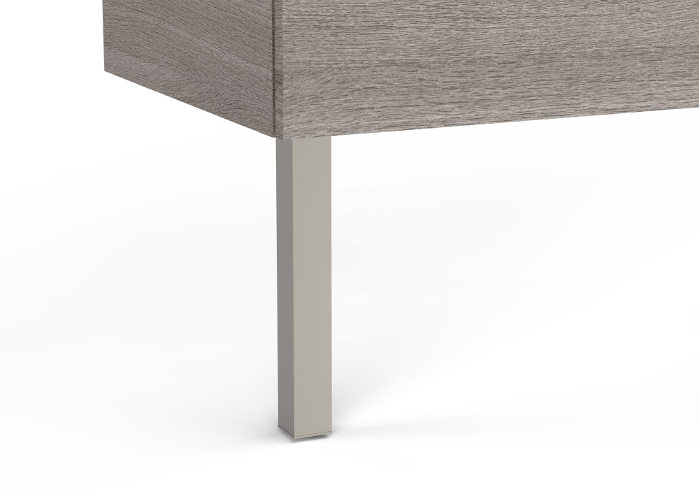 Комплект ножек для тумбы GAP 27,5 см х 2 шт никель матовый A816829458